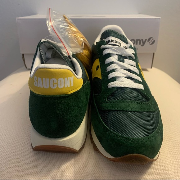 Saucony Jazz 81 forest/yellow - new with box - Picture 6 of 7